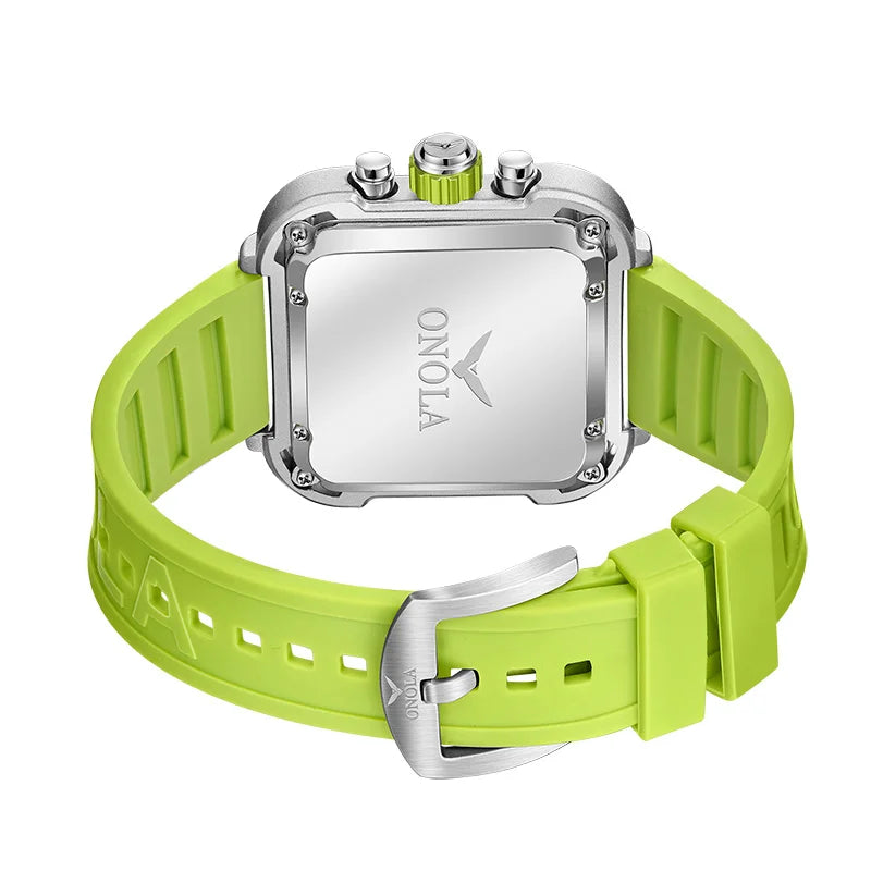 THE VELOCITY SQUARE – FASHION QUARTZ SPORT WATCH