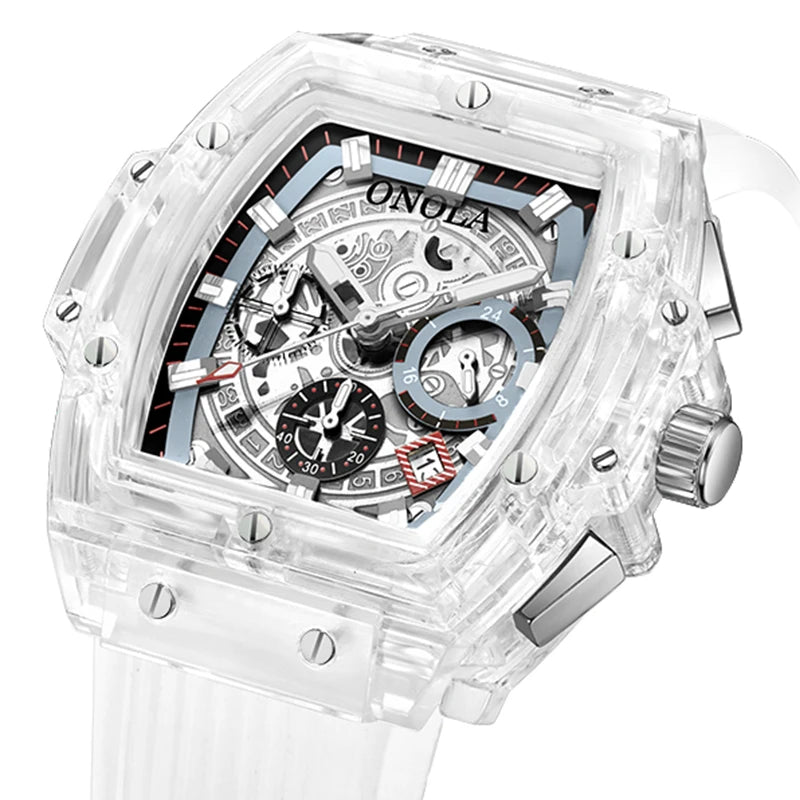 THE TRANSPARENT – LUXURY QUARTZ WATCH