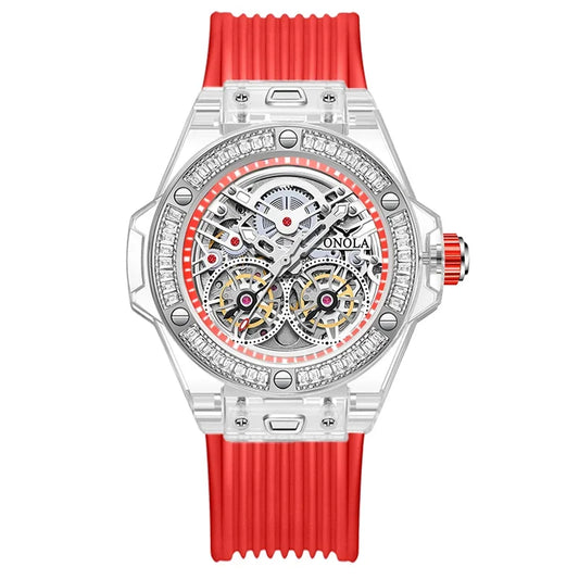 THE DIAMOND SERIES – LUXURY AUTOMATIC SKELETON WATCH