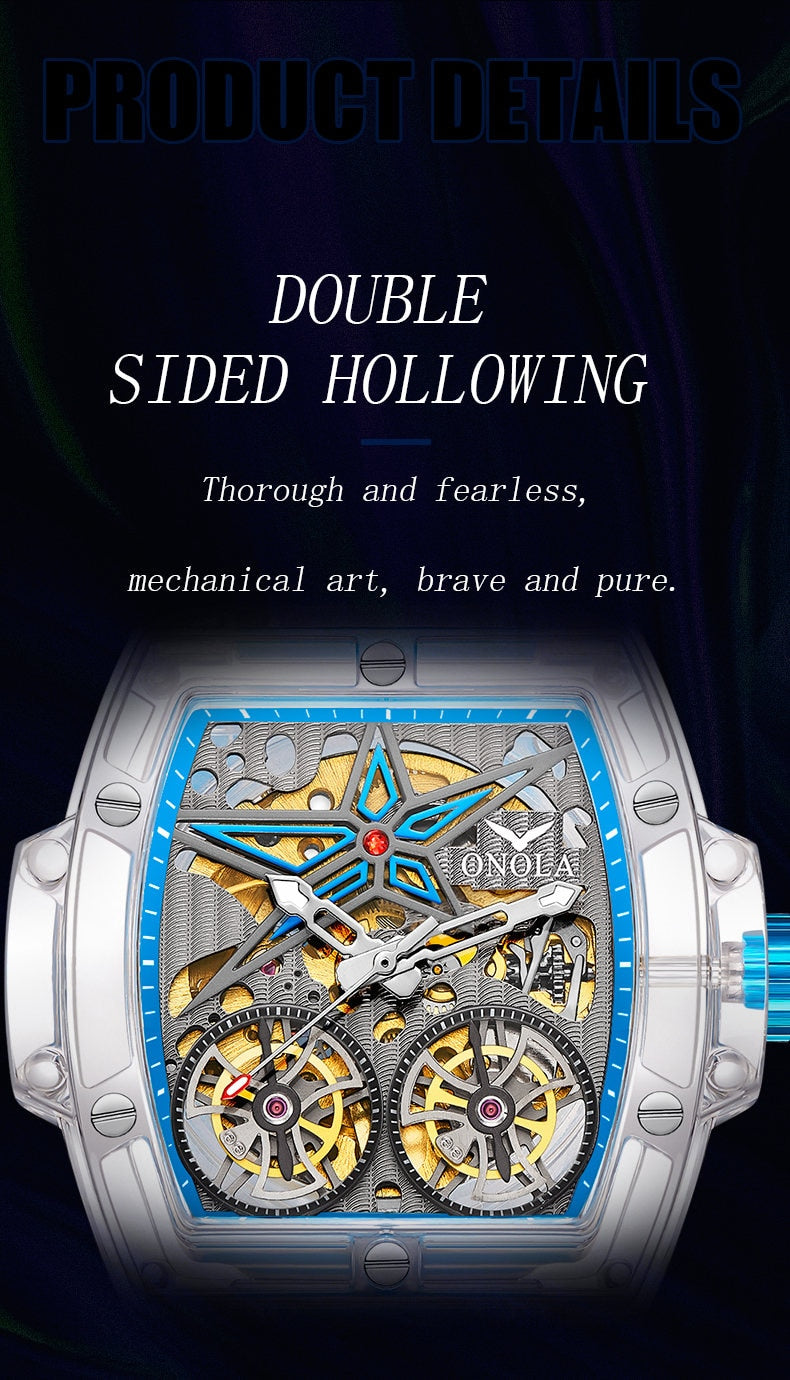 Double-Sided Hollowing Watch