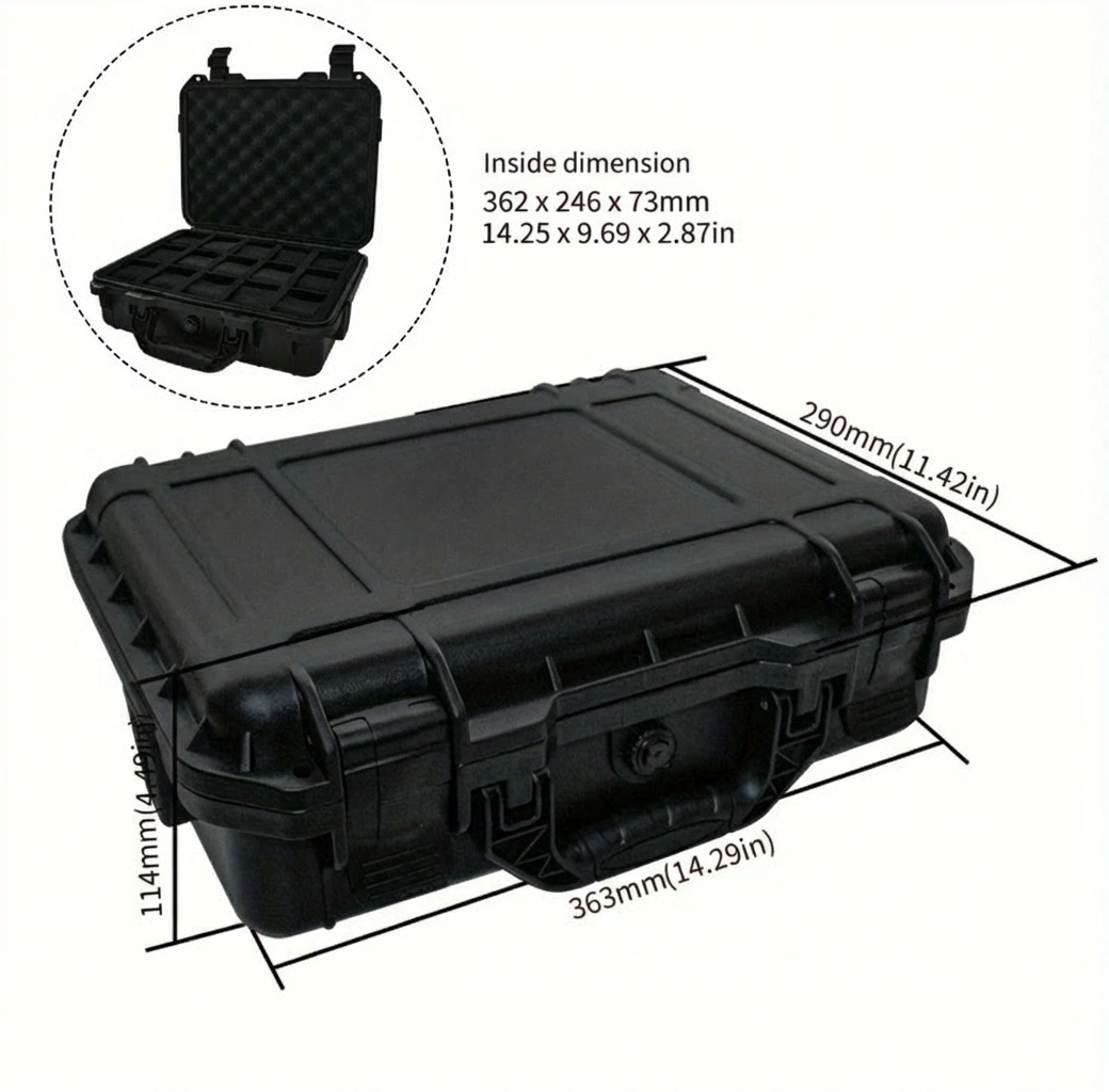 Travel Watch Case for 15 Timepieces